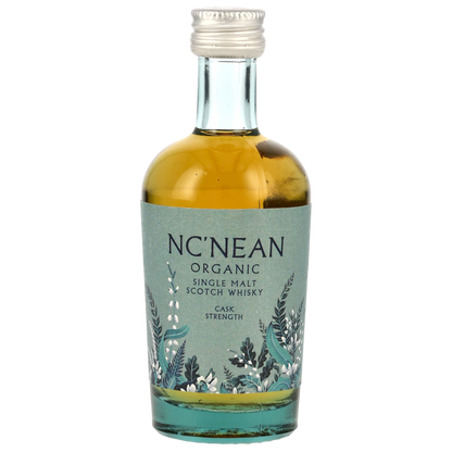 Nc’nean Organic Single Malt Whisky Cask Strength – Mini – 59,5 % vol. – 0,05 l