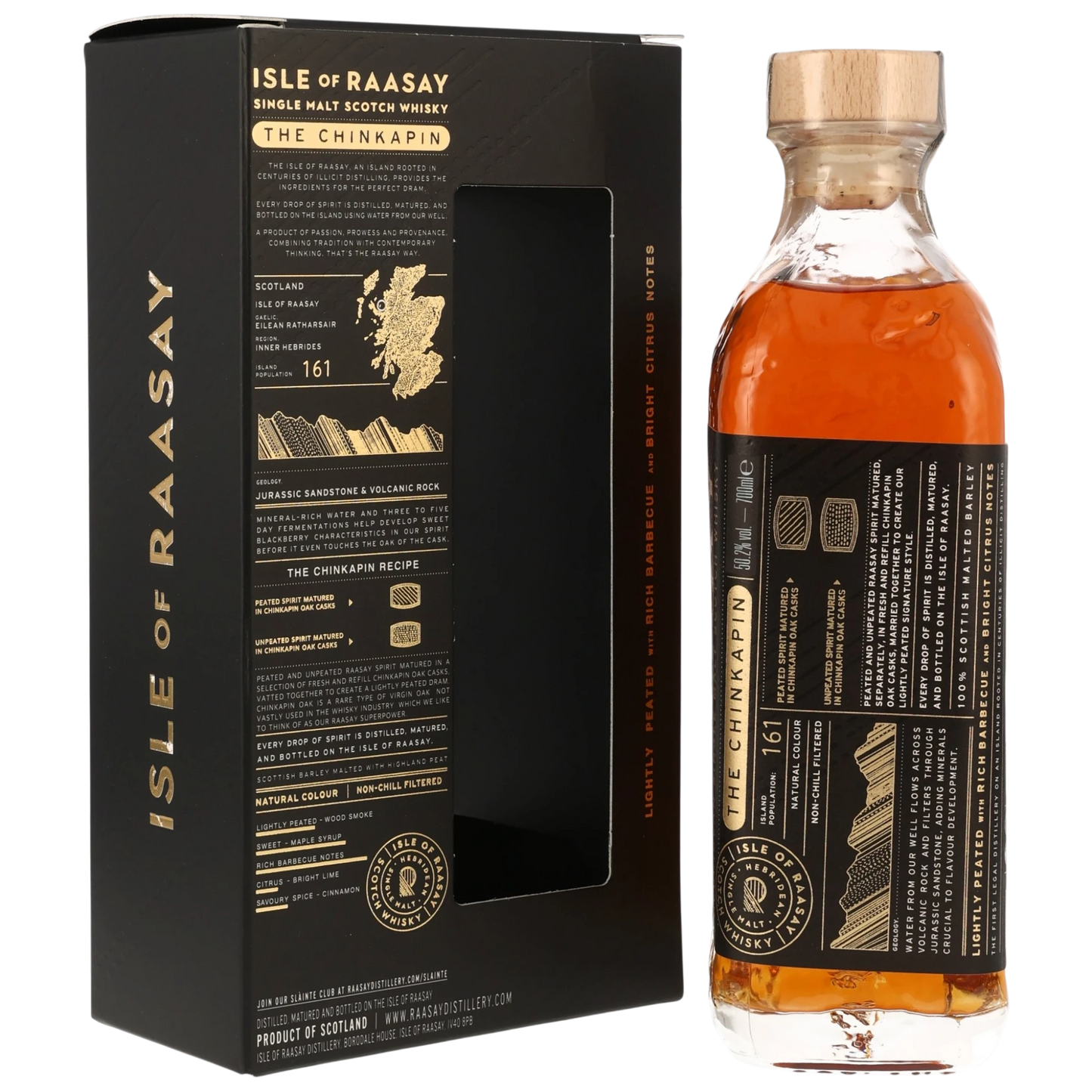 Isle of Raasay Single Malt Whisky – The Chinkapin – 50,2 % vol. – 0,7 l