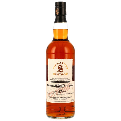 Bunnahabhain Staoisha 2014/2025 – 10 Years Old – Signatory 100 Proof Edition #61 – 57,1 % vol. – 0,7 l