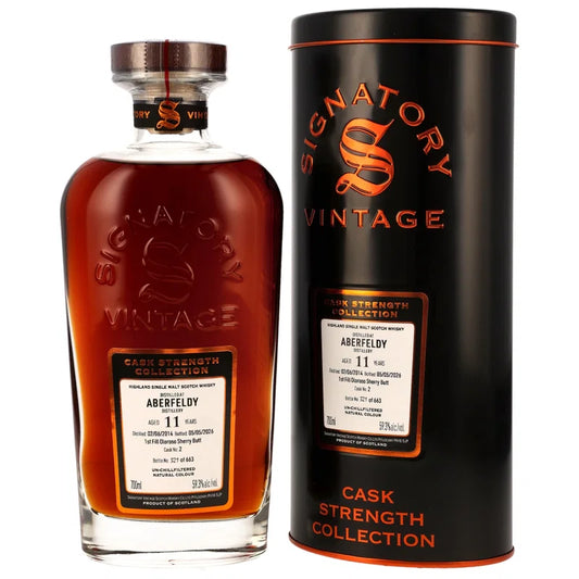 Mortlach 2014/2026 – 11 Years Old – 1st Fill & Refill Sherry Butts – Signatory 100 Proof Edition #73 – 57.1% vol. – 0.7 l