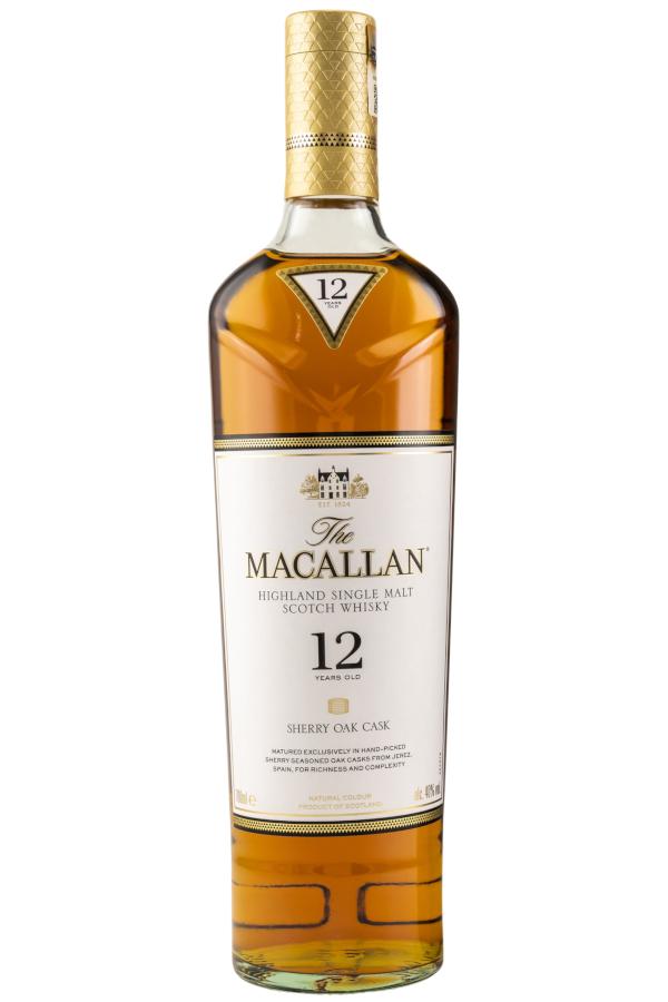 The Macallan 12 Jahre Sherry Oak 40% vol. 0,7 l