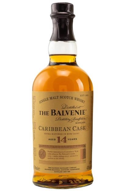 The Balvenie 14 Jahre Caribbean Cask 43% vol. 0,7 l