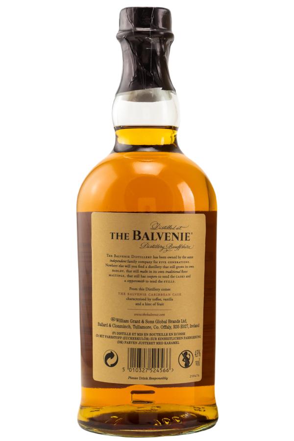 The Balvenie 14 Jahre Caribbean Cask 43% vol. 0,7 l