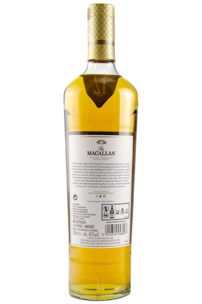 The Macallan 12 Jahre Triple Cask 40% vol. 0,7 l