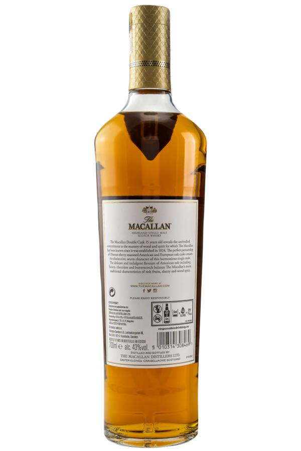 The Macallan 15 Jahre Double Cask 40% vol. 0,7 l