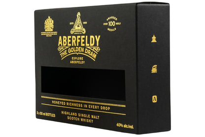 Aberfeldy Miniatur Collection The Golden Dram - 3x 0,05l 40% vol.