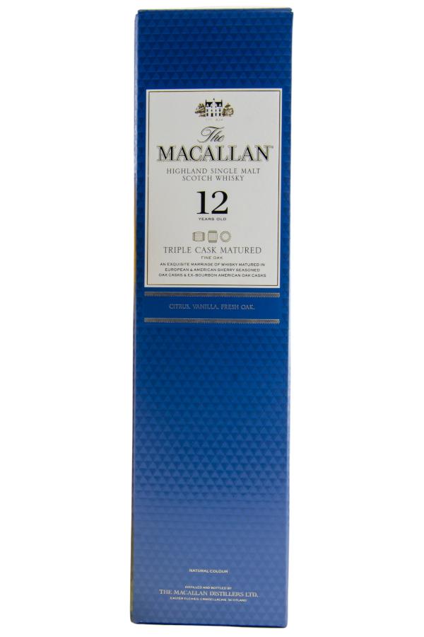 The Macallan 12 Jahre Triple Cask 40% vol. 0,7 l