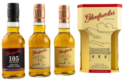 Glenfarclas Tripack 10J/12J/105Proof 3x 0,2  l