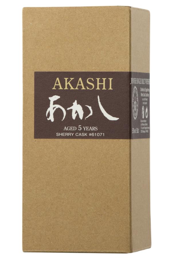 Akashi Single Malt 5 Years Old 50% vol. 0,5 l