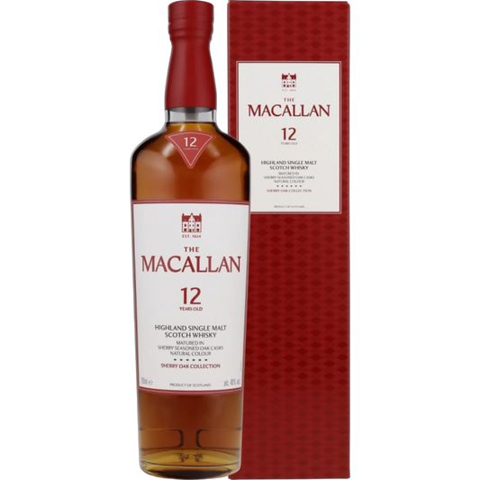 The Macallan 12 Years Sherry Oak 40% vol. 0.7 l