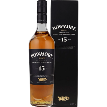 Bowmore 15 Years Old – Islay Single Malt Scotch – 43 % vol. – 0,7 l