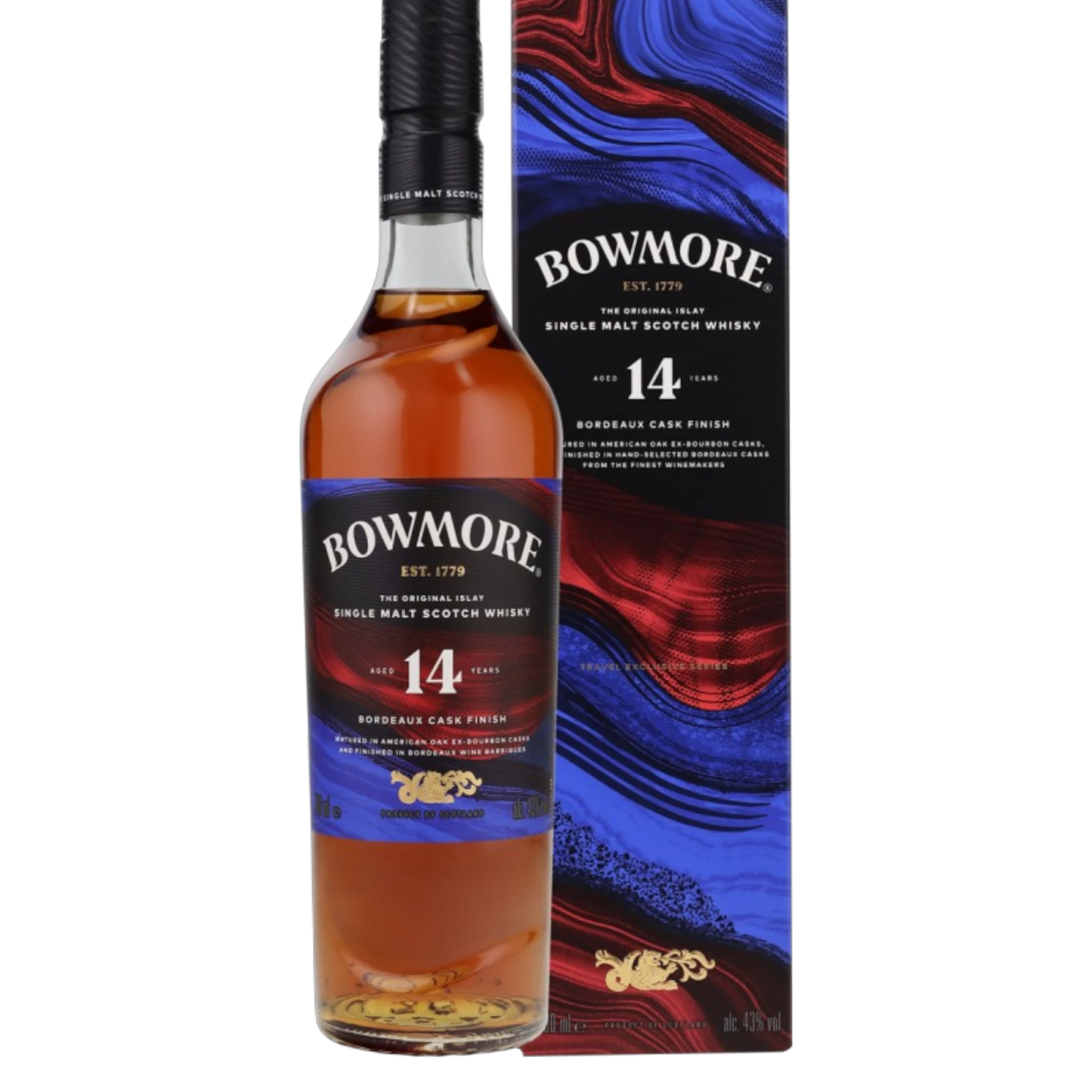 Bowmore 14 Years Old – Islay Single Malt Scotch – 43 % vol. – 0,7 l