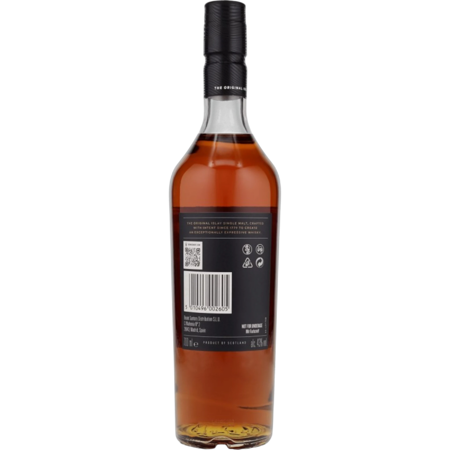 Bowmore 15 Years – Sherry Oak Cask – Islay Single Malt Scotch – 43 % vol. – 0,7 l