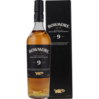 Bowmore 9 Years Old – Islay Single Malt Scotch – 40 % vol. – 0,7 l