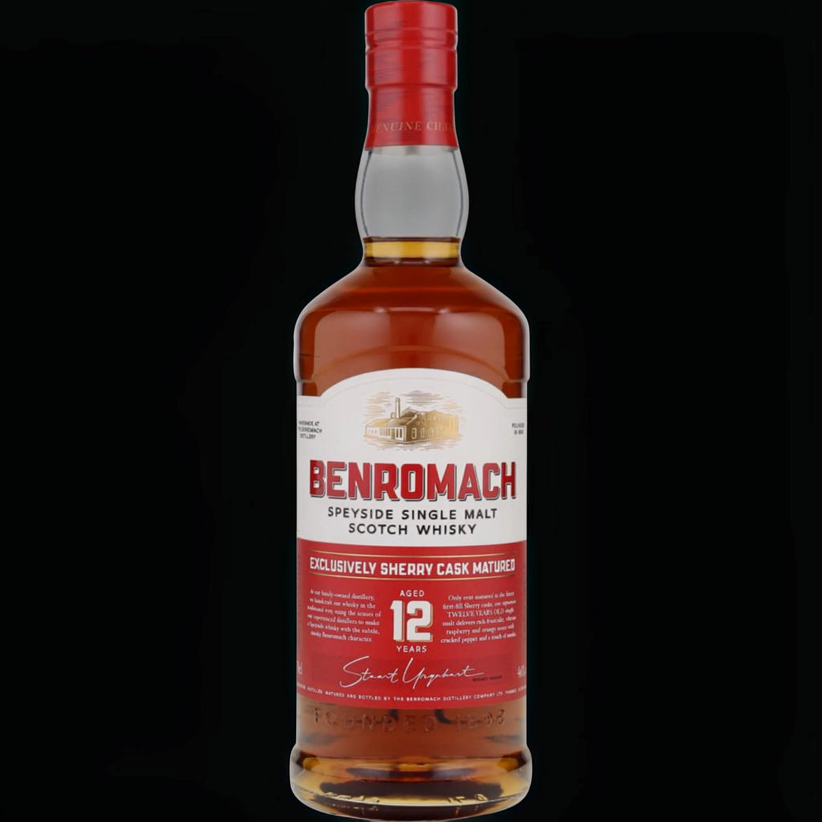 Benromach 12 Jahre – Speyside Single Malt Scotch Whisky – 46 % vol. – 0,7 l