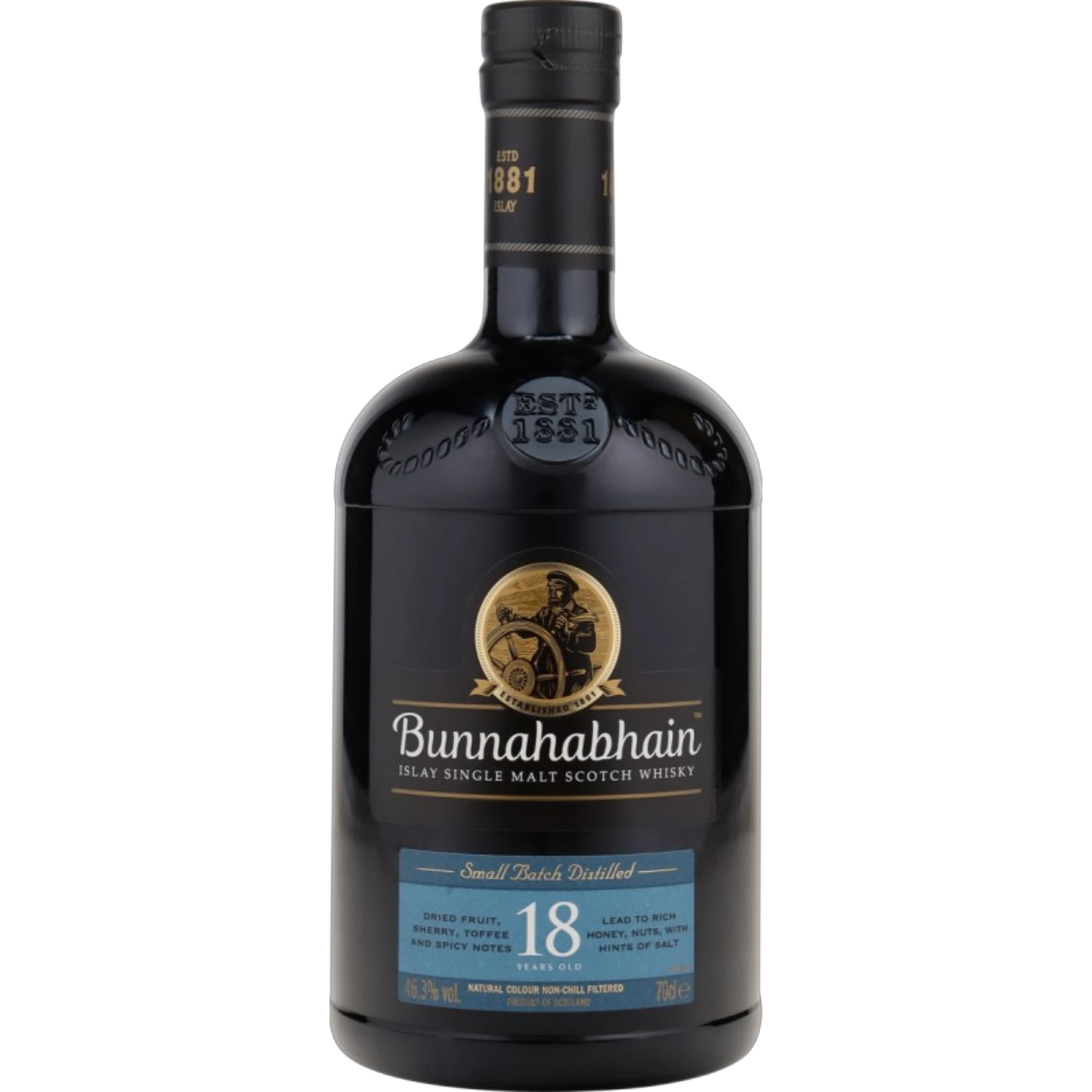 Bunnahabhain 18 Years Old – Islay Single Malt Scotch – 46,3 % vol. – 0,7 l