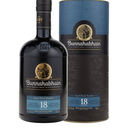 Bunnahabhain 18 Years Old – Islay Single Malt Scotch – 46,3 % vol. – 0,7 l