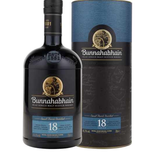 Bunnahabhain 18 Years Old – Islay Single Malt Scotch – 46,3 % vol. – 0,7 l