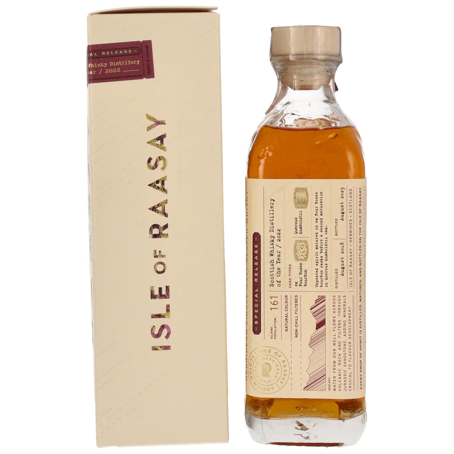 sle of Raasay 2018/2023 – Scottish Distillery of the Year Edition – Single Malt Scotch – 50,7 % vol. – 0,7 l