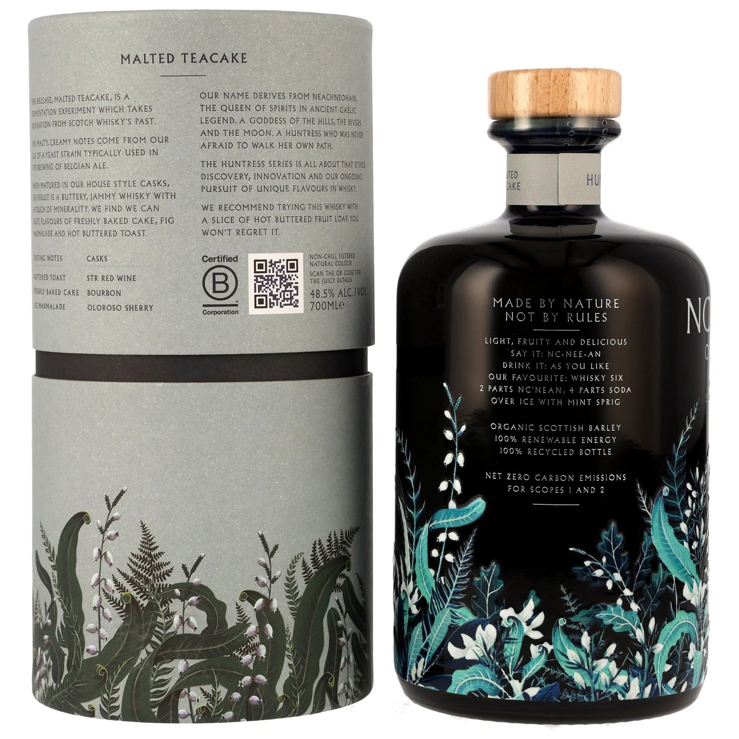 Nc’nean Huntress 2026 – Malted Teacake – Organic Single Malt Scotch – 48,5 % vol. – 0,7 l