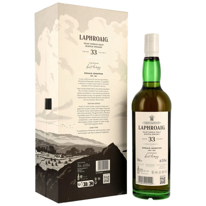 Laphroaig 33 Years Strong Characters – Single Malt Scotch Whisky, 43,8 % vol., 0,7 l