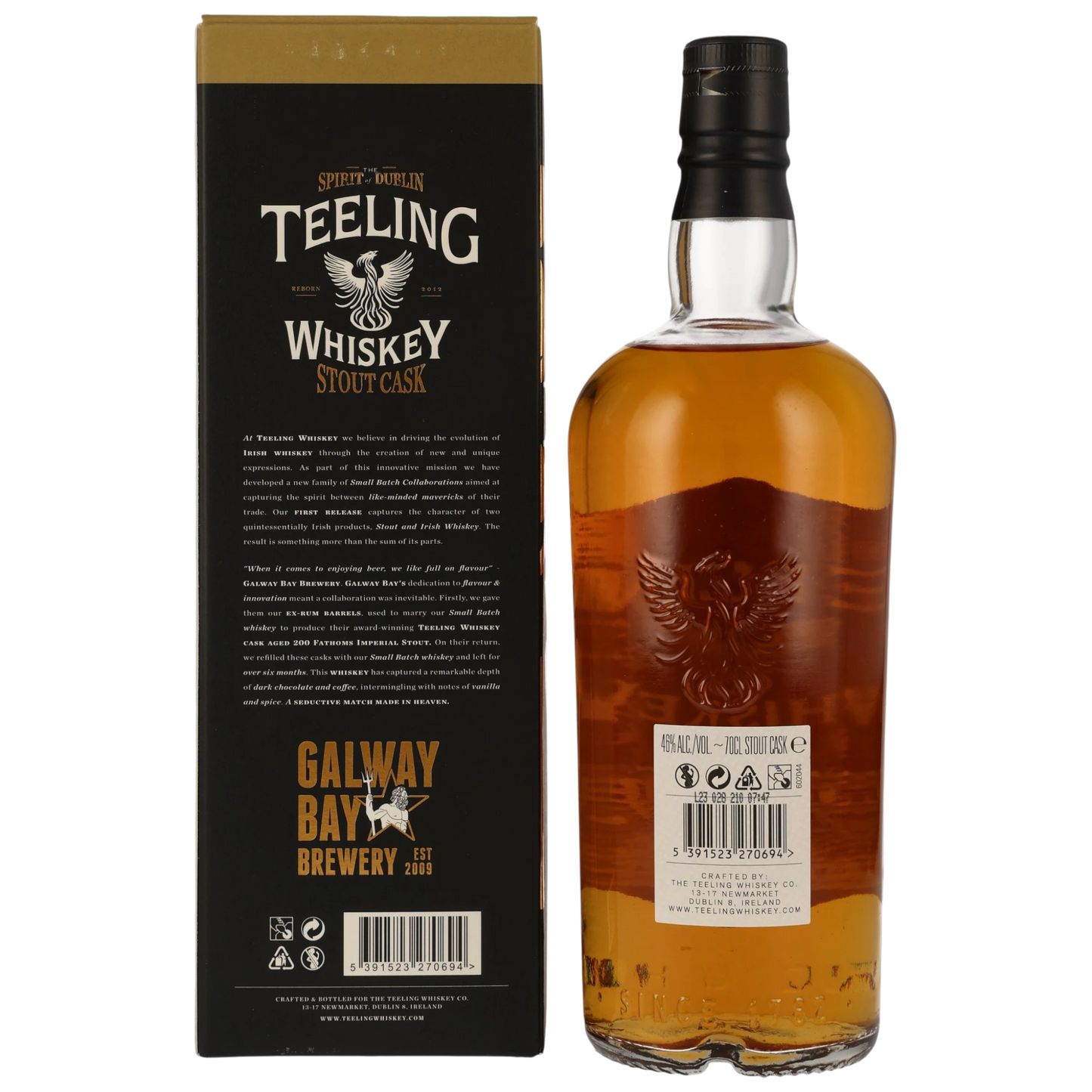 Teeling Stout Cask Finish – 46 % vol. – 0,7 l