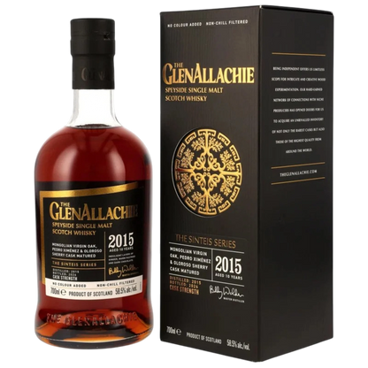 GlenAllachie 2015/2026 – 10 Jahre – Sinteis Series Part IV – 58,5 % vol. – 0,7 l