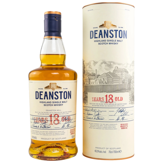 Deanston 18 Jahre – Highland Single Malt Scotch – 46,3 % vol. – 0,7 l