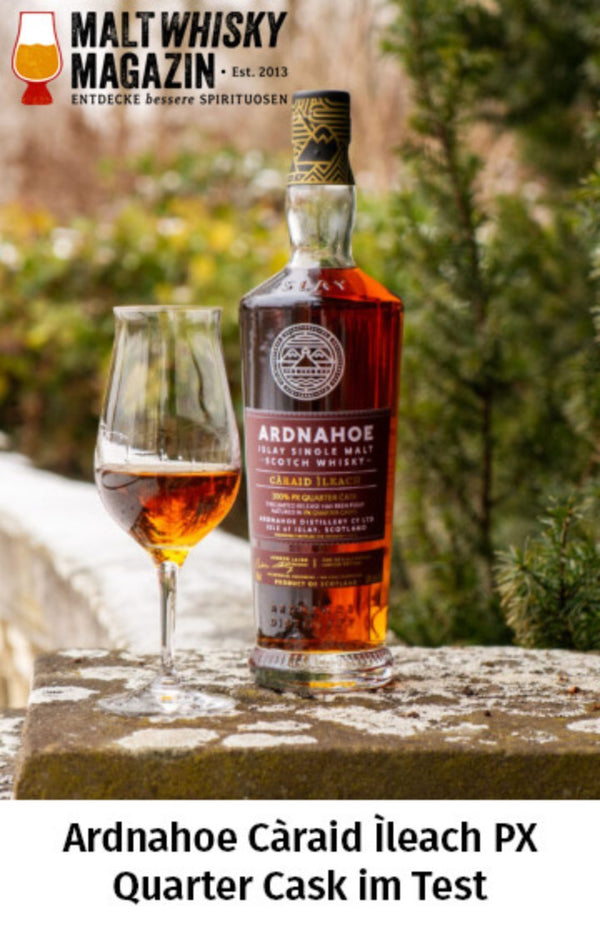 Ardnahoe Càraid Ìleach PX Quarter Cask Test