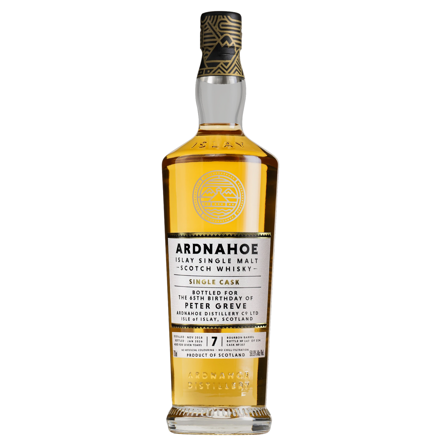 Ardnahoe Cask Strength – Batch No. 2 · 2026 Limited Edition – 61% vol. – 0.7 l