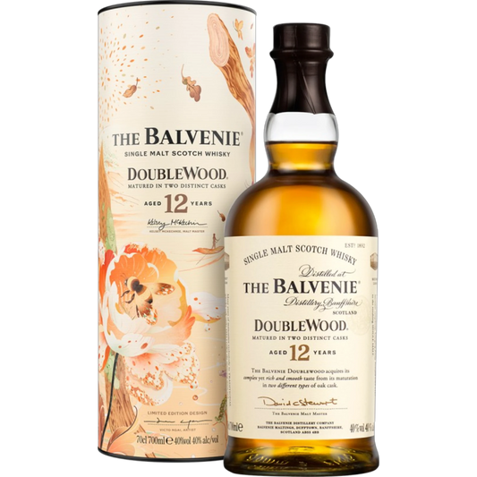 The Balvenie 12 Years Old DoubleWood – Victor Ngai Design Edition – Speyside Single Malt Scotch – 40 % vol. – 0,7 l