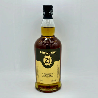 Springbank 21 Jahre – Release 2026 – 46 % vol. – 0,7 l