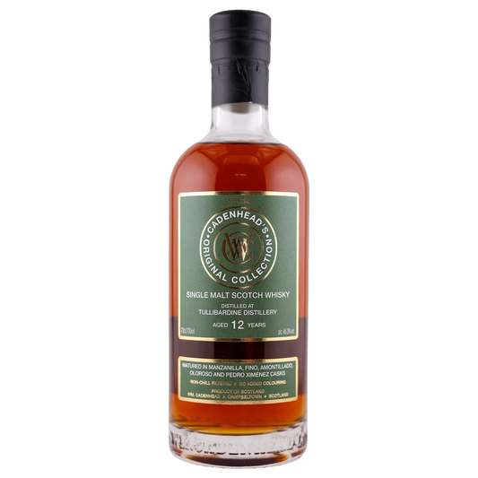 Cadenhead’s Spectrum Series No. 1 – Tullibardine 12 Jahre – German Exclusive Limited Edition – 46 % vol. – 0,7 l