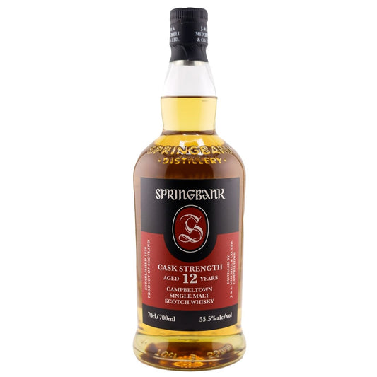 Springbank 12 Jahre – 2025 Release (Cask Strength) – 55,5 % vol. (0,7 l)