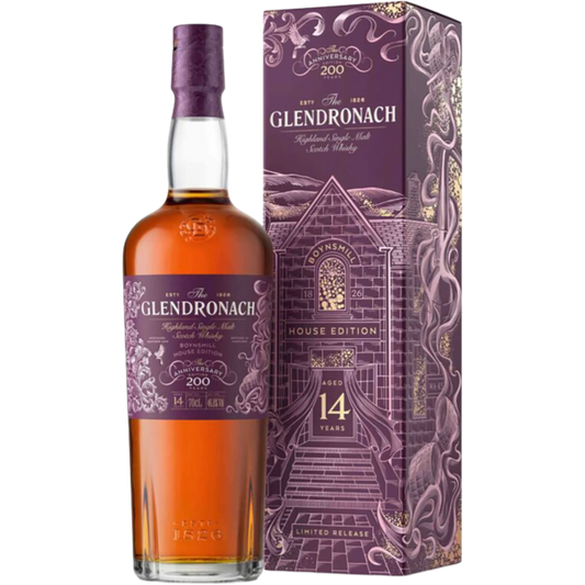 The GlenDronach Boynsmill House 14 Jahre – 200th Anniversary Limited Edition – 46,8 % vol. – 0,7 l