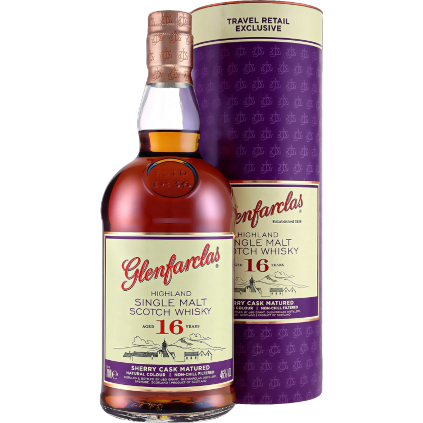 Glenfarclas 16 Years Old – Speyside Single Malt – 46 % vol. – 0,7 l
