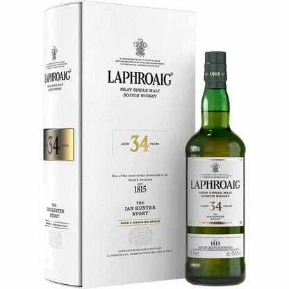 Laphroaig Ian Hunter Book 5 – 34 Jahre – 45,5 % vol. – 0,7 l