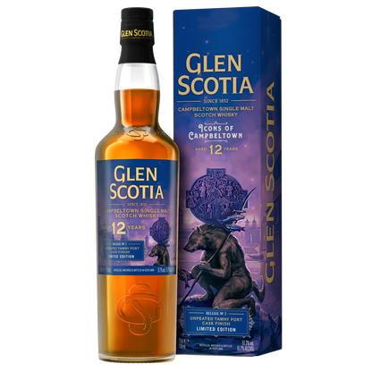 Glen Scotia Icons of Campbeltown No. 3 – 12 Years Old – 1st Fill Tawny Port Finish – 51,7 % vol. – 0,7 l