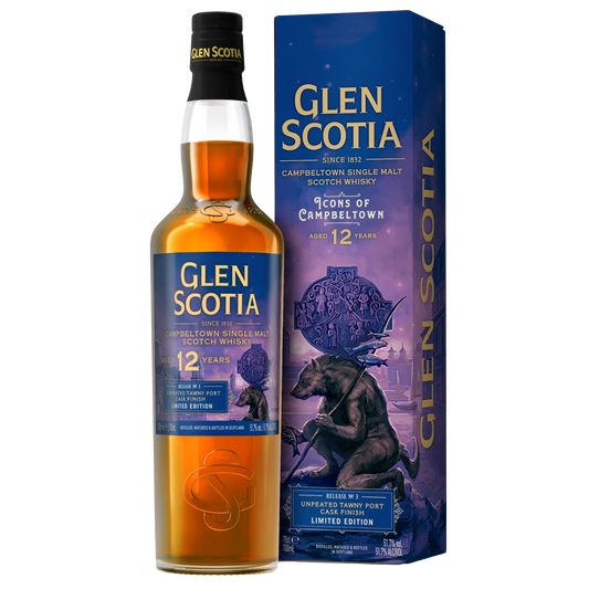 Glen Scotia Icons of Campbeltown No. 3 – 12 Years Old – 1st Fill Tawny Port Finish – 51,7 % vol. – 0,7 l