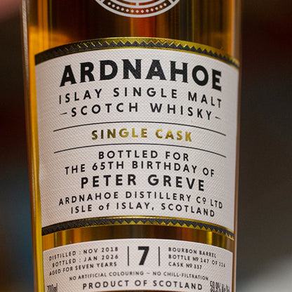 Ardnahoe Cask Strength – Batch No. 2 · 2026 Limited Edition – 61% vol. – 0.7 l