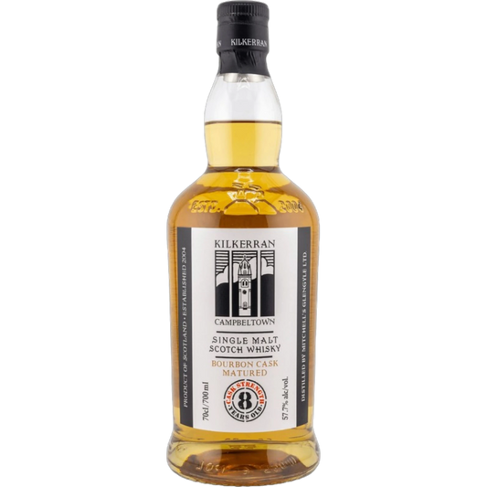 Kilkerran 8 Years Old – Campbeltown Single Malt Scotch – 57,7 % vol. – 0,7 l