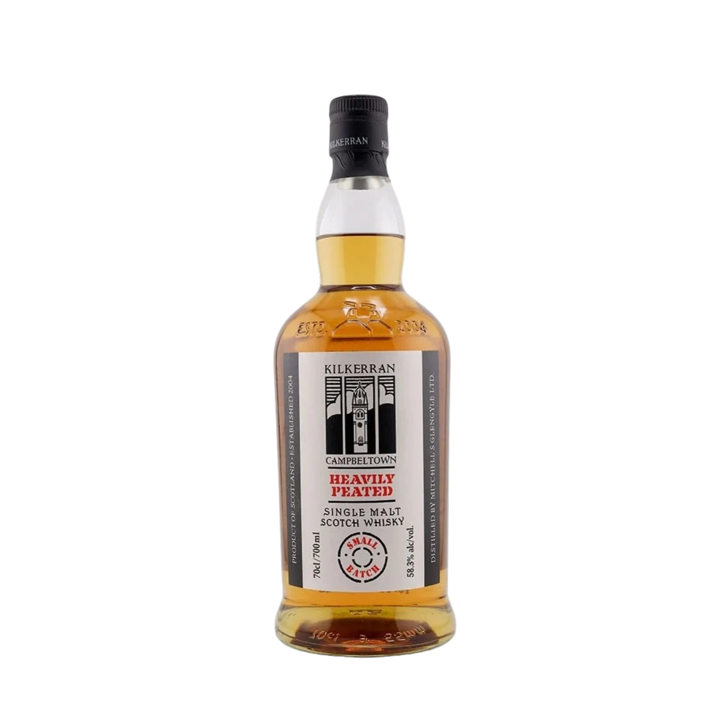 Kilkerran Heavily Peated – Batch 13 – 58.6% Vol. – 0.7 L