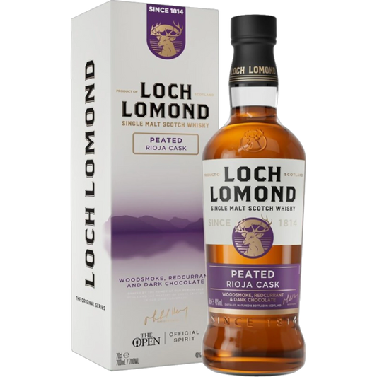 Loch Lomond Peated Rioja Cask Finish – Highland Single Malt Scotch – 40 % vol. – 0,7 l