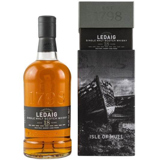 Ledaig 18 Jahre – Island Single Malt Scotch – 46,3 % vol. – 0,7 l