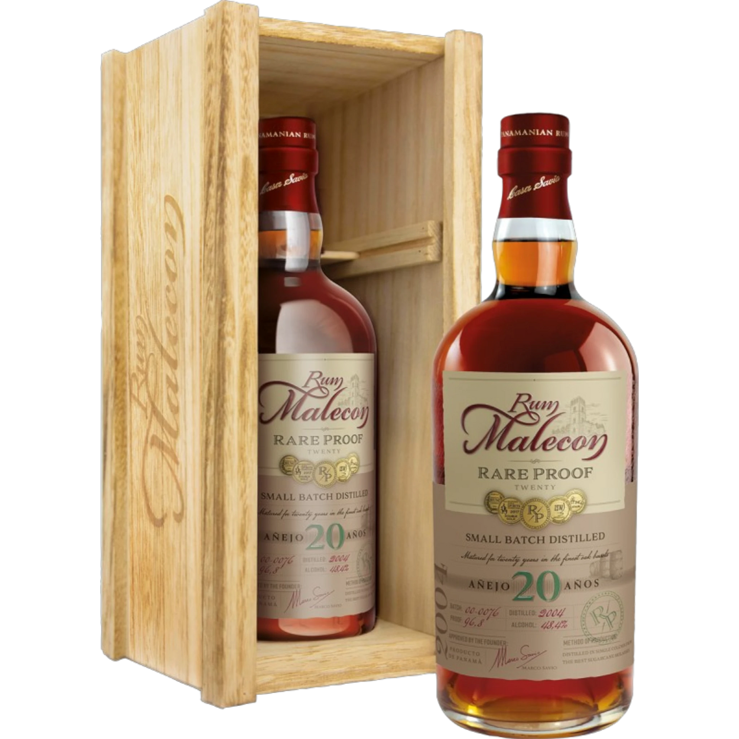 Rum Malecon Rare Proof 20 Years Old – Panama Rum – 48,4 % vol. – 0,7 l