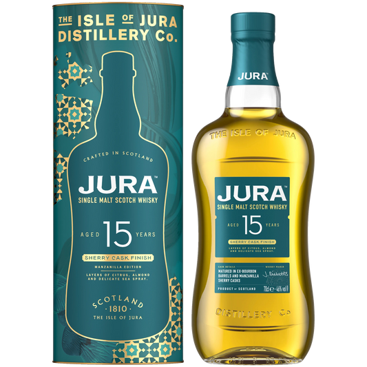 Jura 15 Jahre Sherry Cask Finish Manzanilla Edition – 46 % vol. – 0,7 l