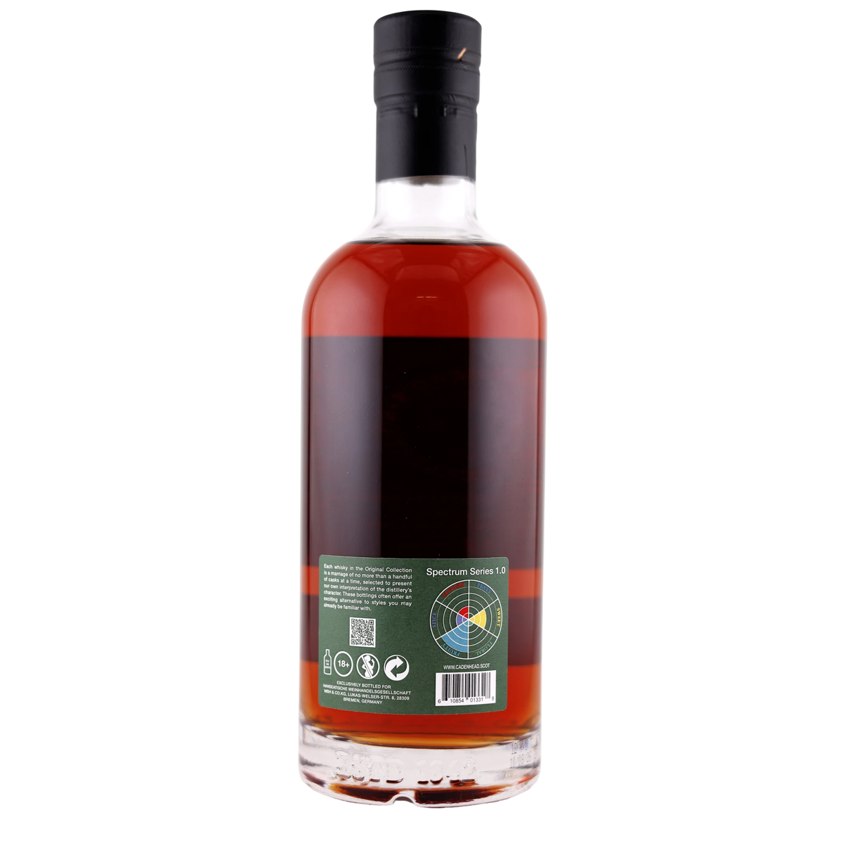 Cadenhead’s Spectrum Series No. 1 – Tullibardine 12 Jahre – German Exclusive Limited Edition – 46 % vol. – 0,7 l