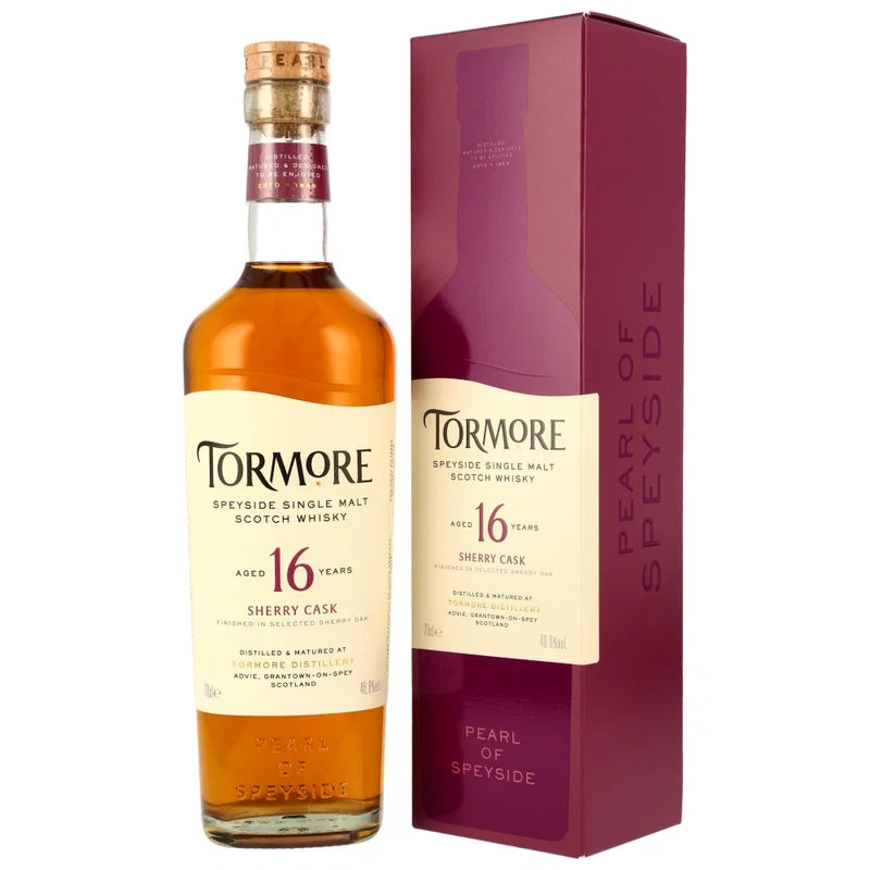 Tormore 16 Jahre – Oloroso & Cream Sherry Casks – 46,8 % vol. – 0,7 l
