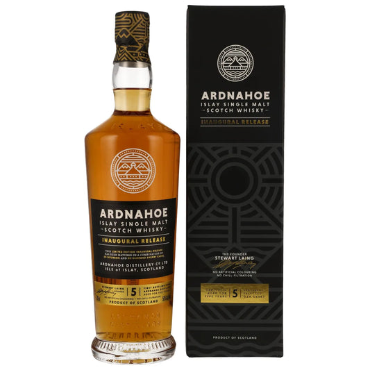 Ardnahoe 5 Jahre Inaugural Release 50% vol. 0,7l