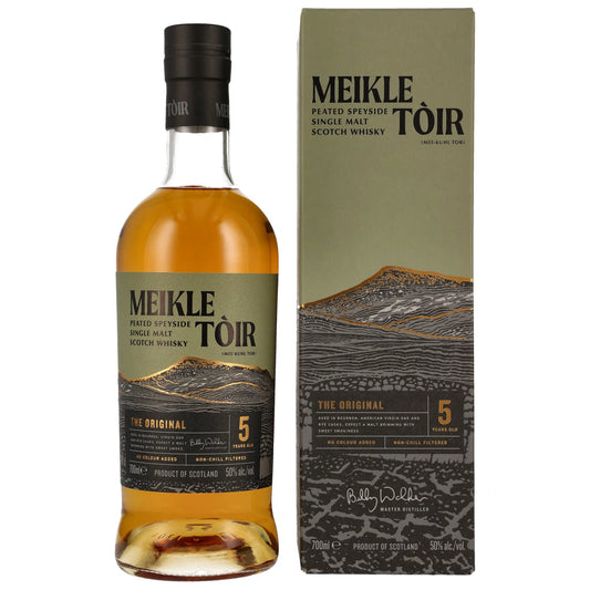 Meikle Toir 5 y.o. The Original - Heavily Peated GlenAllachie – 50 % vol. – 0,7 l